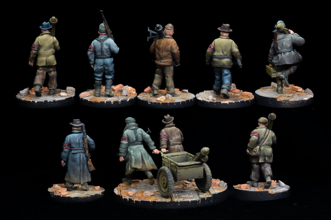 Volkstruum Marching Squad | RKX Miniatures 28mm WW2 Wargaming Miniatures Role Playing Miniatures