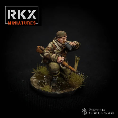 Operation Plunder Canadian Sniper | RKX Miniatures 28mm WW2 Wargaming Miniatures Role Playing Miniatures