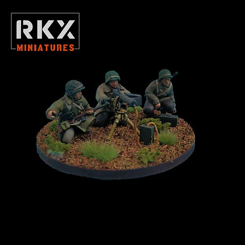 Late War US M1917 HMG Team | RKX Miniatures 28mm WW2 Wargaming Miniatures Role Playing Miniatures