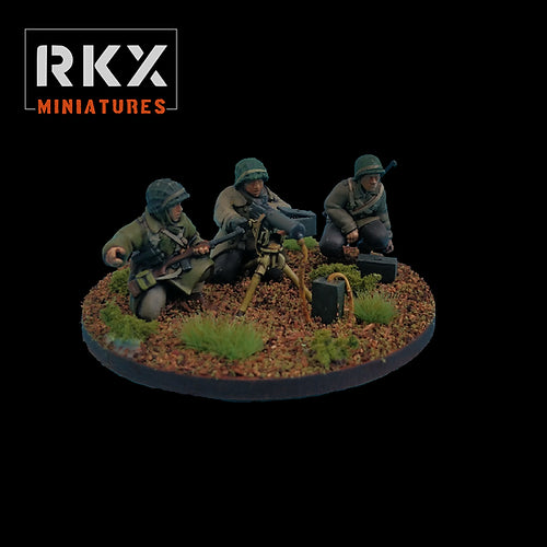 Late War US M1917 HMG Team | RKX Miniatures 28mm WW2 Wargaming Miniatures