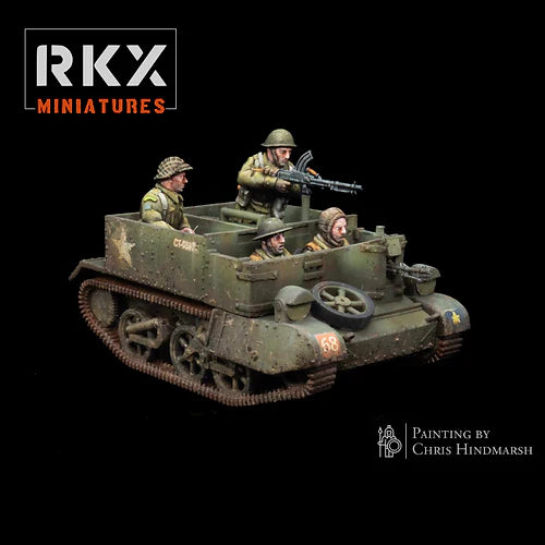 Operation Plunder Canadian Universal Carrier | RKX Miniatures 28mm WW2 Wargaming Miniatures Role Playing Miniatures