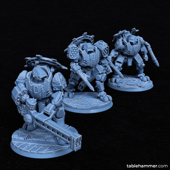 Greater Good Xaiax Lightbringer Suits | Tablehammer Grimdark Wargaming Miniatures Role Playing Miniatures