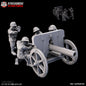 Imperial Japanese Type 94 74mm Artillery Team | Kyoushuneko 28mm WW2 Wargaming Miniatures Role Playing Miniatures