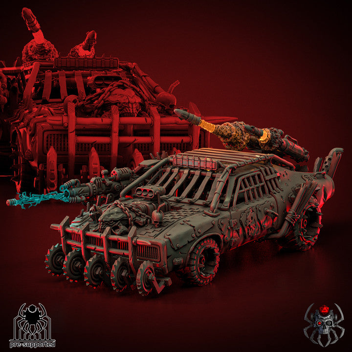 Orkz Muscle Machine | EightLegsMiniatures Grimdark Wargaming Miniatures