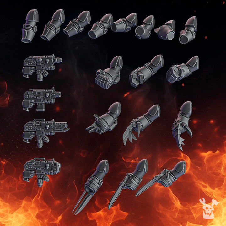 Pactum Aeturnum Arm Parts | DakkaDakka.store Grimdark Wargaming Miniatures Role Playing Miniatures