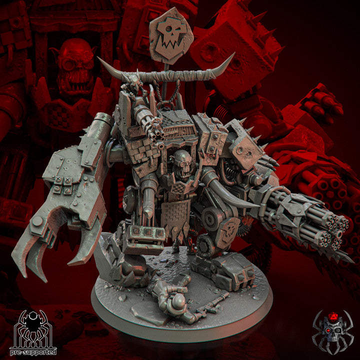 Orkz BigBadOrk | EightLegsMiniatures Grimdark Wargaming Miniatures