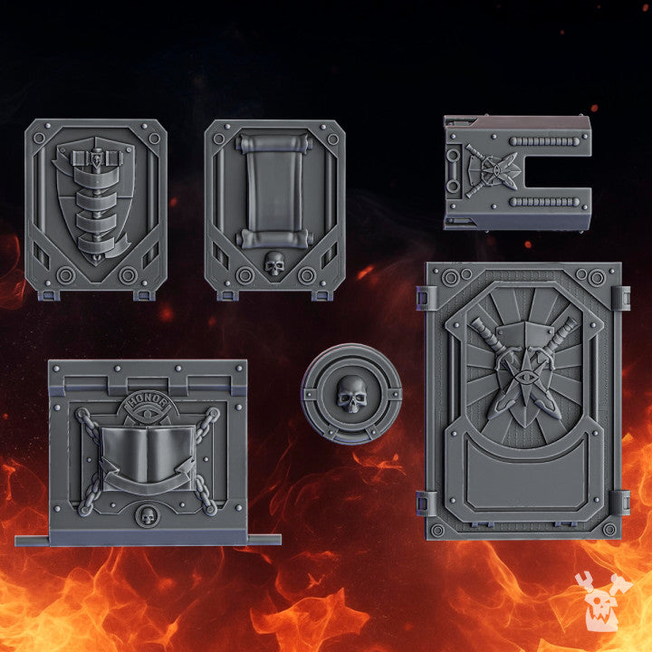 Pactum Aeturnum Warden APC Parts | DakkaDakka.store Grimdark Wargaming Miniatures