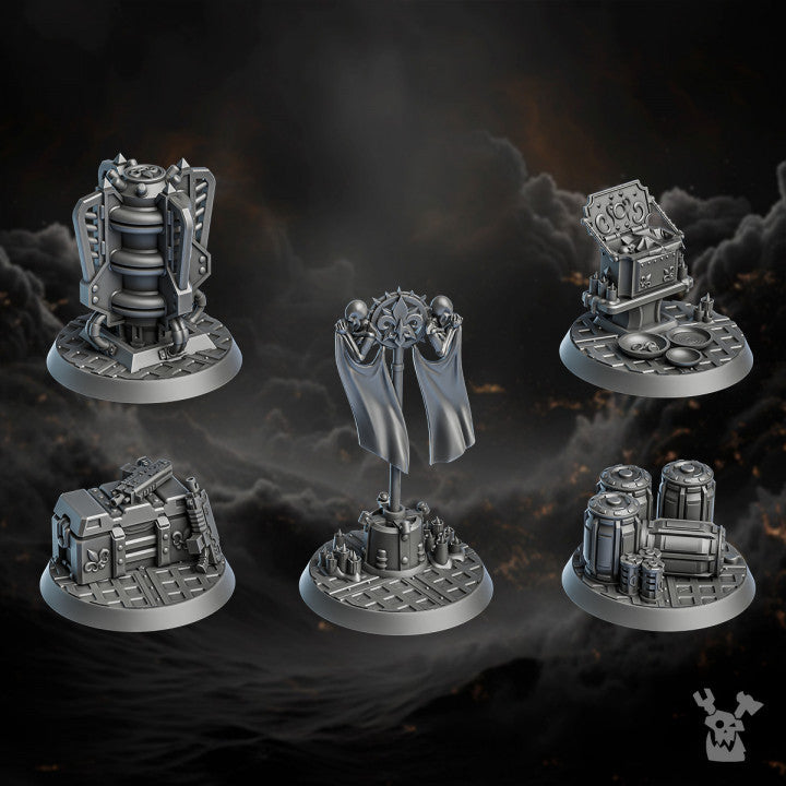 Order of Repentance Objective Markers | DakkaDakka.store Grimdark Wargaming Miniatures Role Playing Miniatures