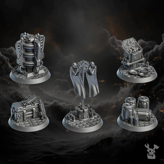 Order of Repentance Objective Markers | DakkaDakka.store Grimdark Wargaming Miniatures Role Playing Miniatures