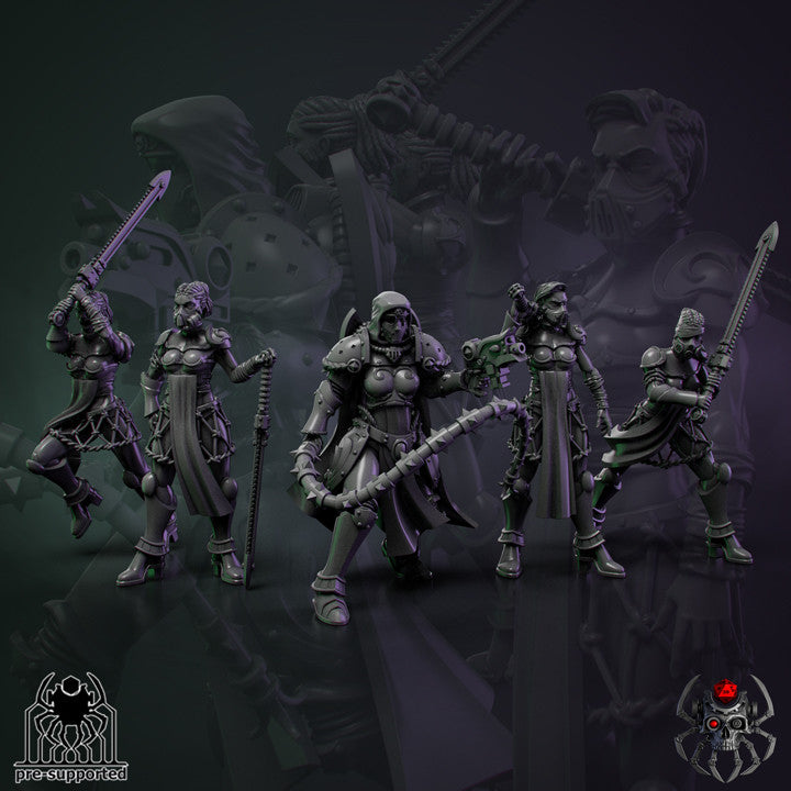 Widows of Regret | EightLegsMiniatures Grimdark Wargaming Miniatures