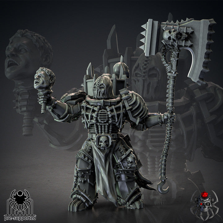 Fallen Master of Torment | EightLegsMiniatures Grimdark Wargaming Miniatures