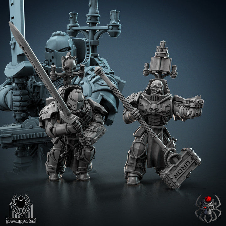 Demon Hunters Battle Squad Build Kit | EightLegsMiniatures Grimdark Wargaming Miniatures