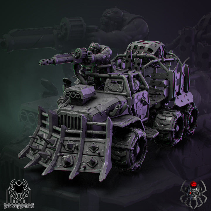 Orkz Wartruck | EightLegsMiniatures Grimdark Wargaming Miniatures