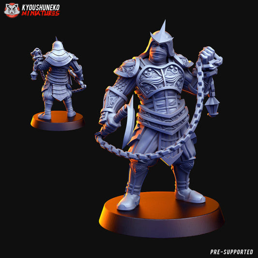 Feudal Japanese Hanzo | Kyoushuneko 28/32mm Fantasy Wargaming Miniatures Role Playing Miniatures