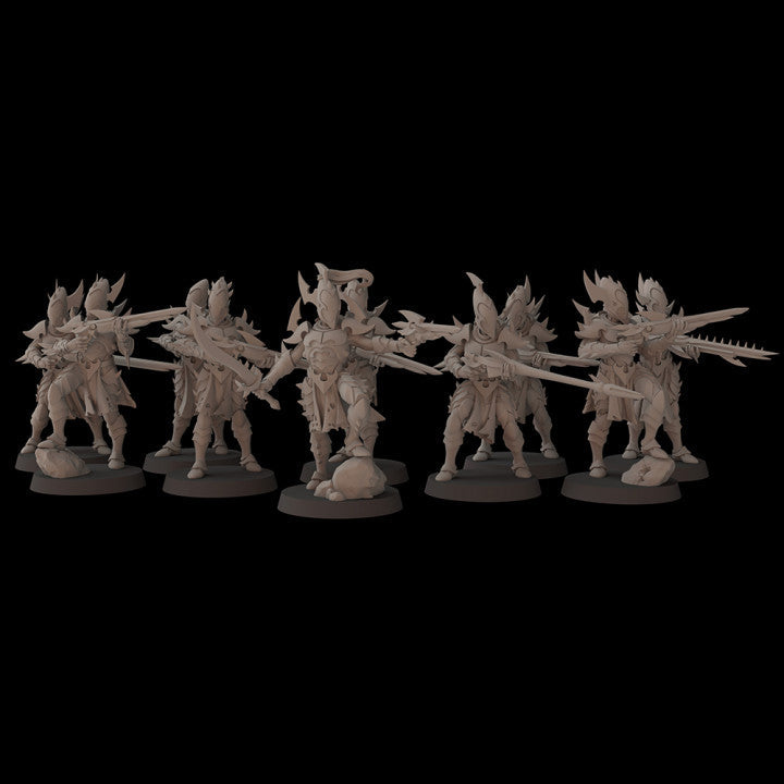 Space Elves Dark Cult | Fantasy Cult 32mm Grimdark Wargaming Miniatures Role Playing Miniatures