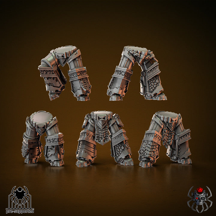 Flame Lizards Heavy Squad Buildkit | EightLegsMiniatures Grimdark Wargaming Miniatures