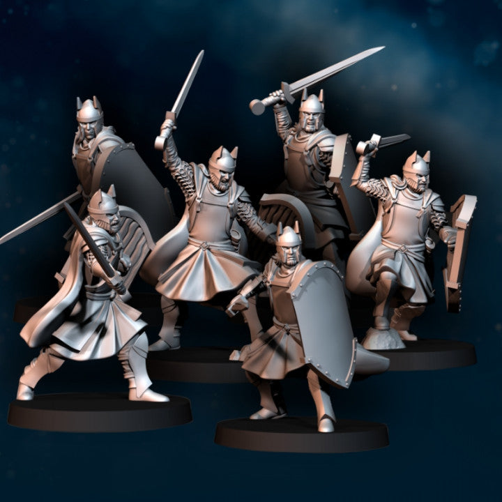 High Human Warriors | Davale Games 25mm Fantasy Wargaming Miniatures