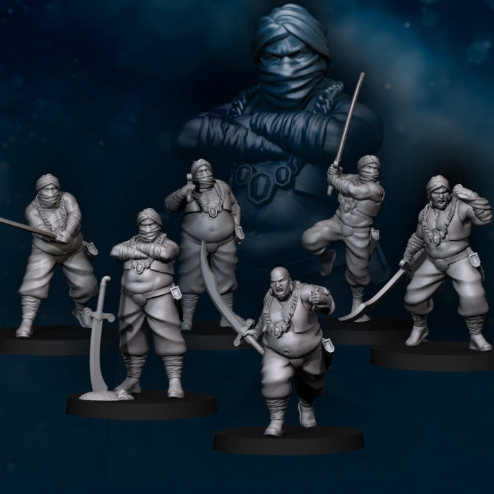 Snake Army Merchant Guard | Davale Games 25mm Fantasy Wargaming Miniatures