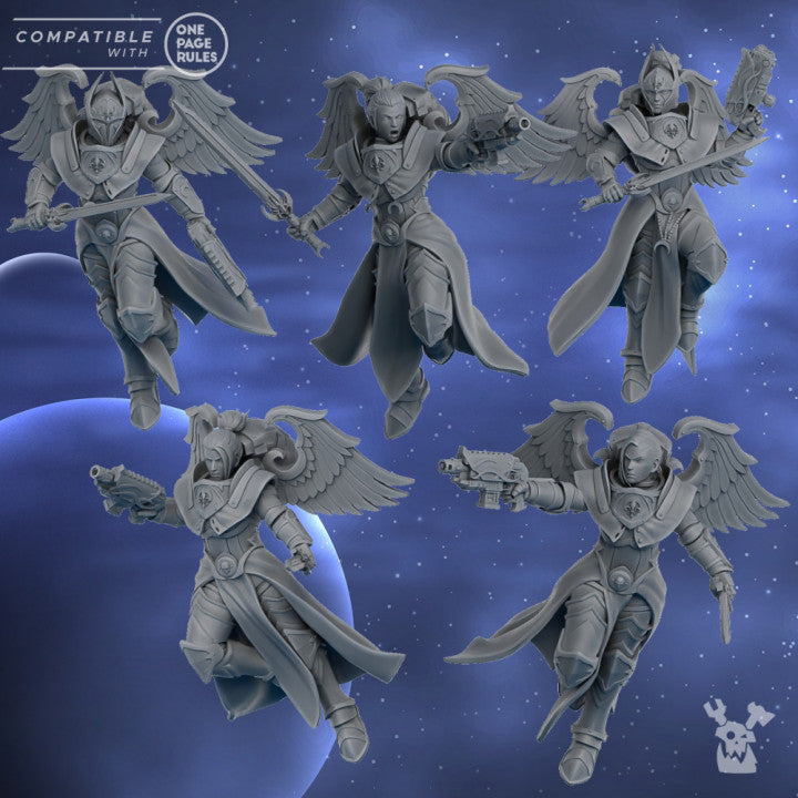 Silver Moon Lunar Angels | DakkaDakka.store Grimdark Wargaming Miniatures Role Playing Miniatures