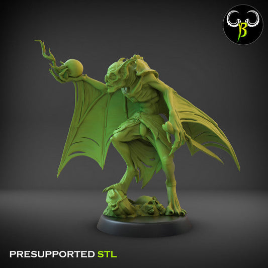 Crypt Nightmares Bloodlord | Claybeast Creations 28mm Fantasy Wargaming Miniatures Role Playing Miniatures