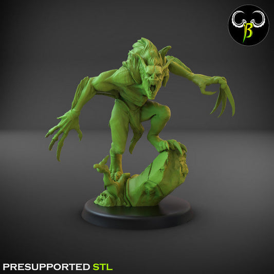 Crypt Nightmares Blood Slasher | Claybeast Creations 28mm Fantasy Wargaming Miniatures Role Playing Miniatures