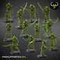 Crypt Nightmares Boneguard Great Weapons | Claybeast Creations 28mm Fantasy Wargaming Miniatures Role Playing Miniatures