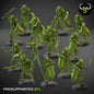 Crypt Nightmares Boneguard Shields | Claybeast Creations 28mm Fantasy Wargaming Miniatures Role Playing Miniatures