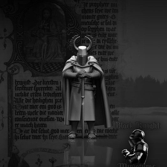 13th Century Teutonic Order Komtur | Black Knight Miniatures 28mm Historical Wargaming Miniatures Role Playing
