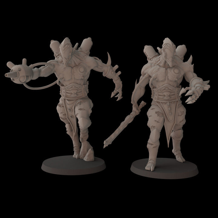 Space Elves Dark Aeterni Mutants | Fantasy Cult 32mm Grimdark Wargaming Miniatures