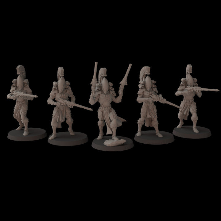 Space Elves Elite Guard | Fantasy Cult 32mm Grimdark Wargaming Miniatures Role Playing Miniatures
