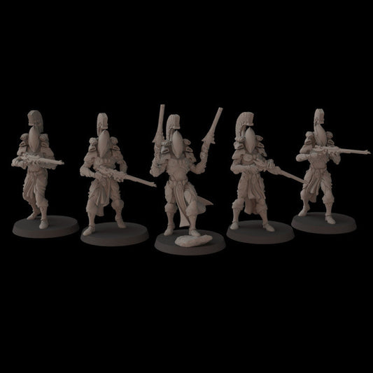 Space Elves Elite Guard | Fantasy Cult 32mm Grimdark Wargaming Miniatures Role Playing Miniatures