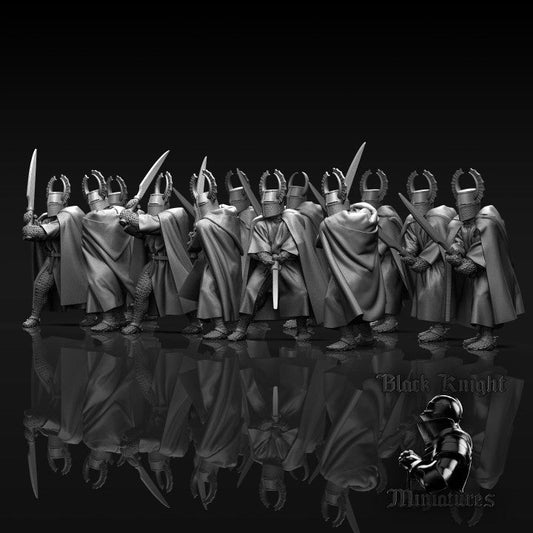 13th Century Teutonic Order Knights Faussart | Black Knight Miniatures 28mm Historical Wargaming Miniatures Role