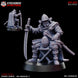 Feudal Japanese Oda Nobuhide Sitting | Kyoushuneko 28/32mm Fantasy Wargaming Miniatures