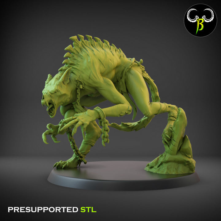 Crypt Nightmares Grave Howler | Claybeast Creations 28mm Fantasy Wargaming Miniatures