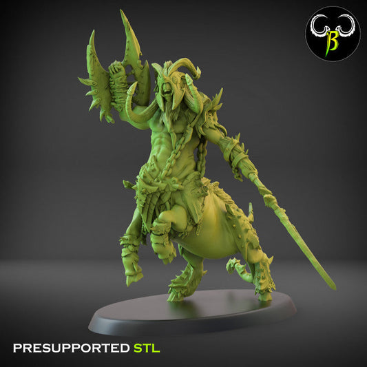 Fallen Beasts Hunt Lord | Claybeast Creations 28mm Fantasy Wargaming Miniatures Role Playing Miniatures