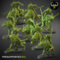 Crypt Nightmares Grim Knight Squad | Claybeast Creations 28mm Fantasy Wargaming Miniatures Role Playing Miniatures