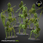 Crypt Nightmares Hemocentaur Squad | Claybeast Creations 28mm Fantasy Wargaming Miniatures Role Playing Miniatures
