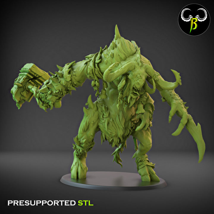 Fallen Beasts Herd Behemoth | Claybeast Creations 28mm Fantasy Wargaming Miniatures Role Playing Miniatures