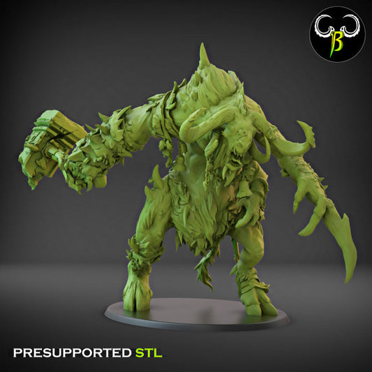 Fallen Beasts Herd Behemoth | Claybeast Creations 28mm Fantasy Wargaming Miniatures Role Playing Miniatures
