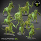 Fallen Beasts Horned Riders Swords | Claybeast Creations 28mm Fantasy Wargaming Miniatures Role Playing Miniatures