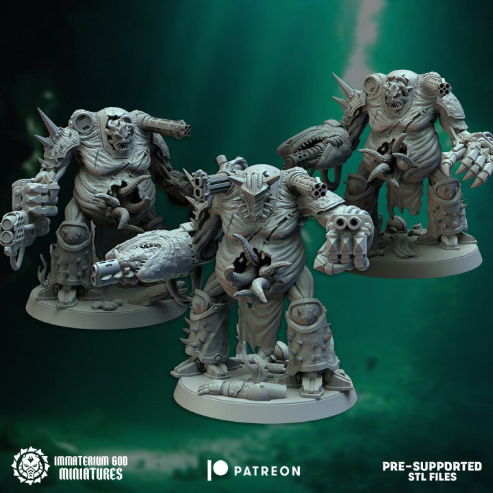 Abyssal Destroyers | Immaterium God 32mm Grimdark Wargaming Miniatures