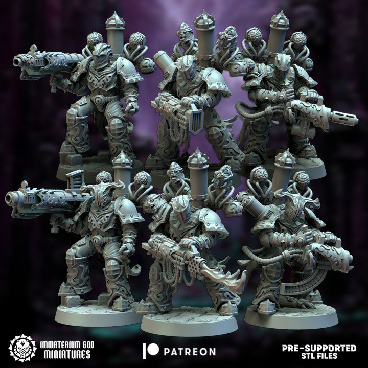 Eternal Punishers | Immaterium God 32mm Grimdark Wargaming Miniatures