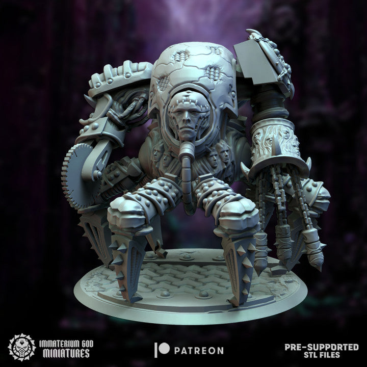 Hellmech | Immaterium God 32mm Grimdark Wargaming Miniatures