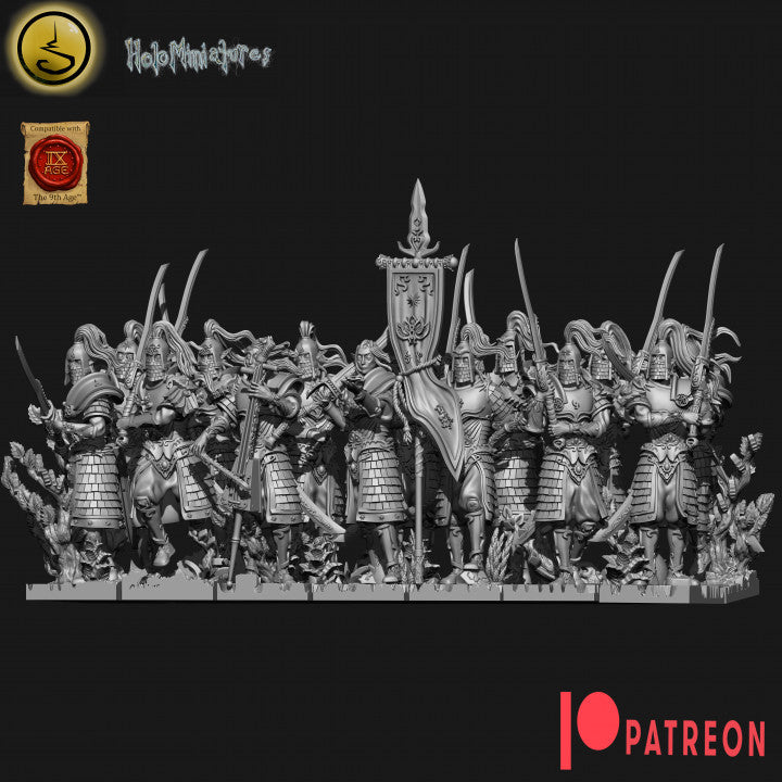 High Elves Starter Army | Holominiatures 28mm Fantasy Wargaming Miniatures
