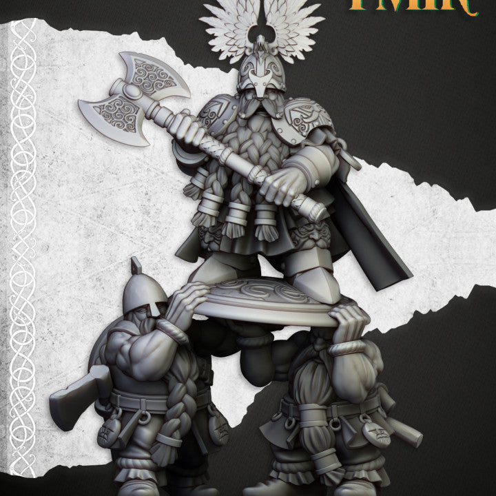 Sons Of Ymir Starter Army | Highlands Miniatures 28mm Fantasy Wargaming Miniatures Role Playing Miniatures