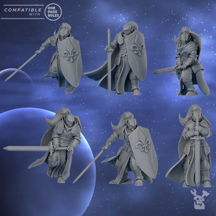 Silver Moon Knights of the Crescent | DakkaDakka.store Grimdark Wargaming Miniatures Role Playing Miniatures