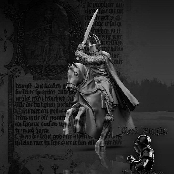 13th Century Teutonic Order Marshall | Black Knight Miniatures 28mm Historical Wargaming Miniatures