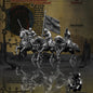 13th Century Teutonic Order Sergeants Mounted Command | Black Knight Miniatures 28mm Historical Wargaming Miniatures