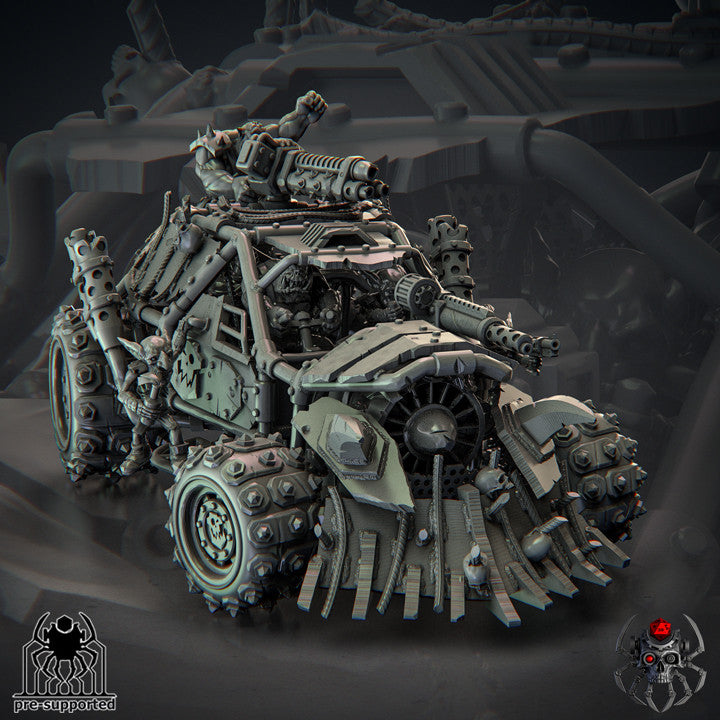 Orkz Warbuggy | EightLegsMiniatures Grimdark Wargaming Miniatures