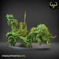 Fallen Beasts Savage Chariot 1 | Claybeast Creations 28mm Fantasy Wargaming Miniatures Role Playing Miniatures